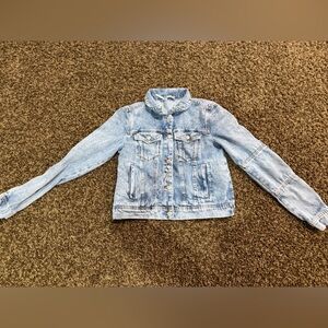 Light Blue Denim Jacket - Classic Jean Coat